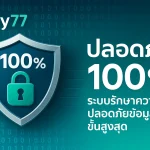 Play77 มั่นคง ปลอดภัย พร้อมระบบรักษาความปลอดภัยข้อมูลขั้นสูงสุด